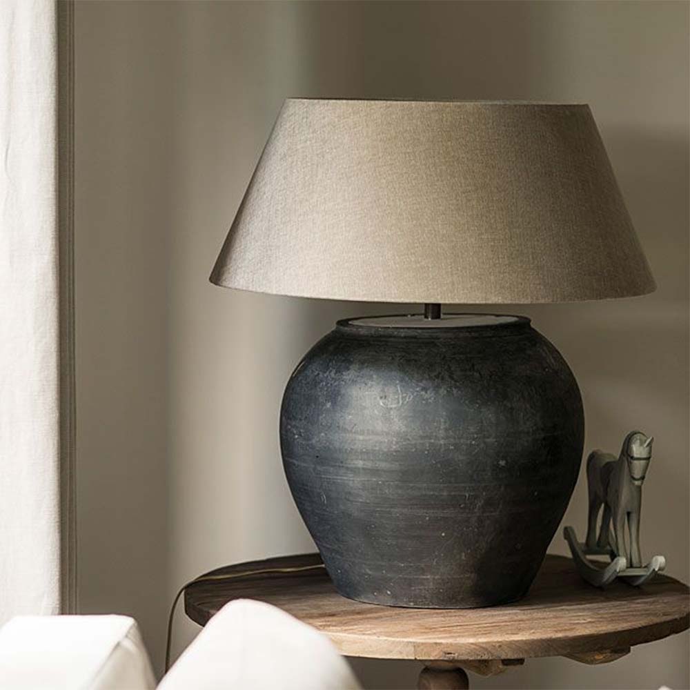 American Country Vintage Carving Hotel Living Room Bedroom Decorative Table Lamp