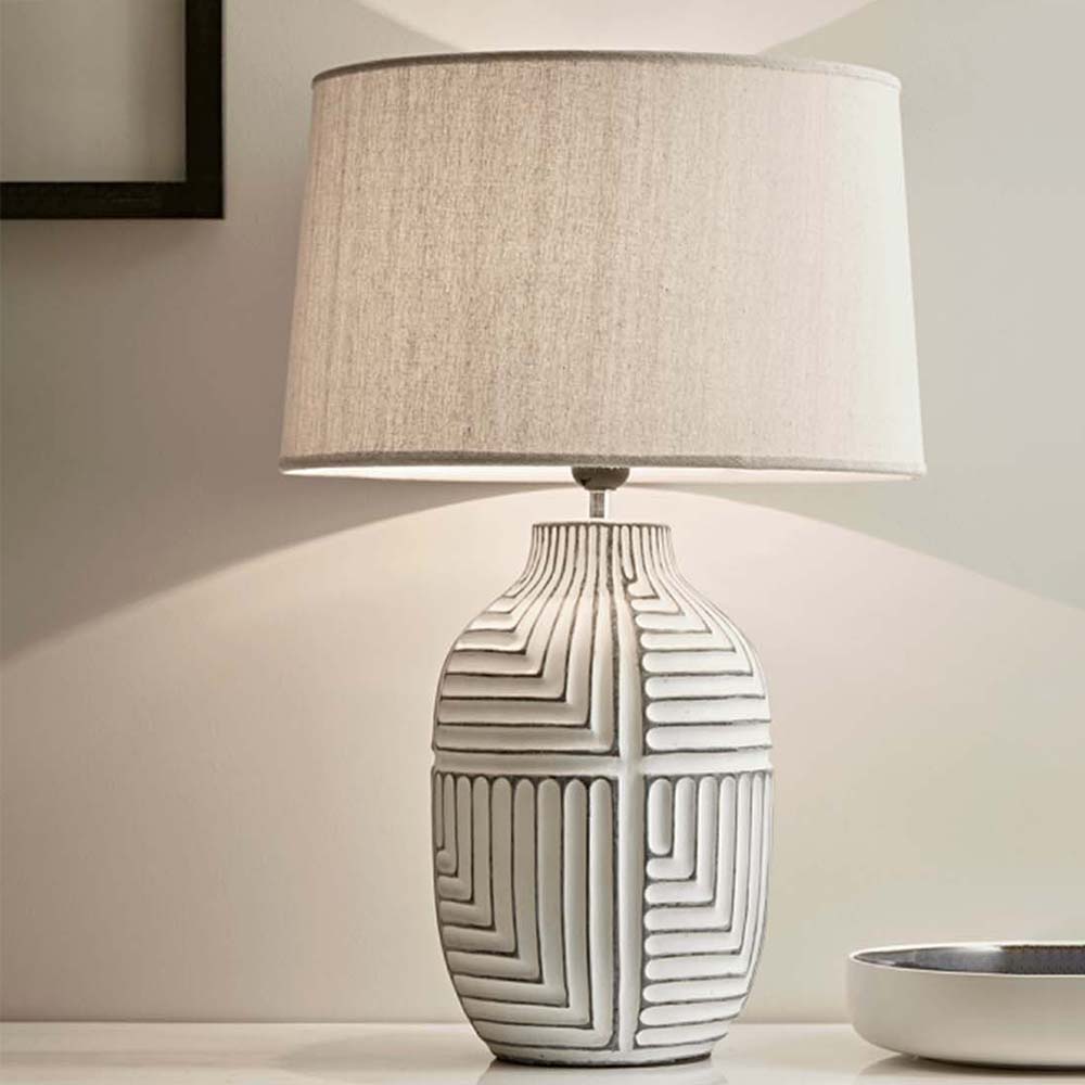 American Country Vintage Carving Hotel Living Room Bedroom Decorative Table Lamp