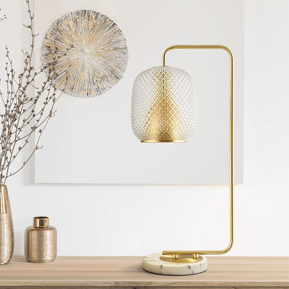 Minimalist design factory customized wholesale living room sofa corner table lamp