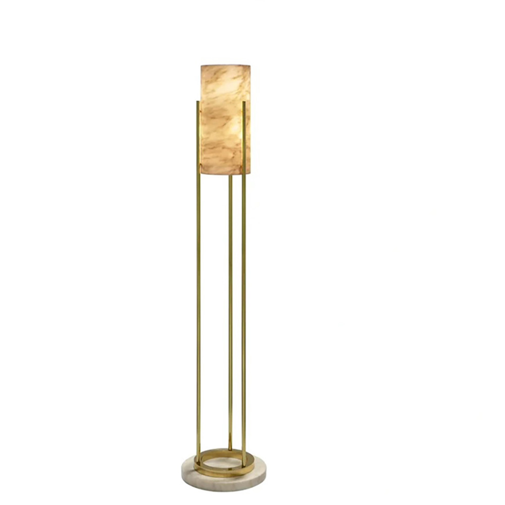 Metal and marble simple floor lamp living room bedroom custom floor lamp