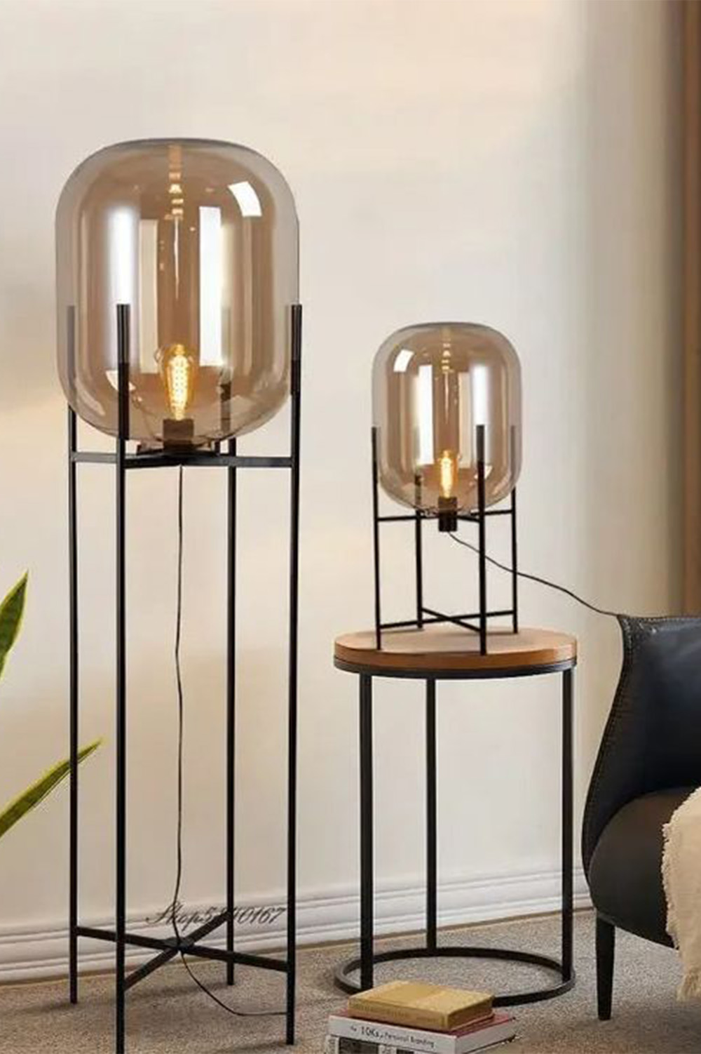 antique brass floor lamps