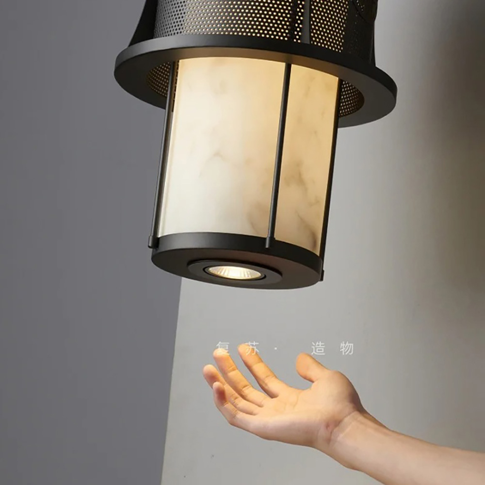 Marble wall lamp wholesale Chinese style designer corridor decoration wall lamp