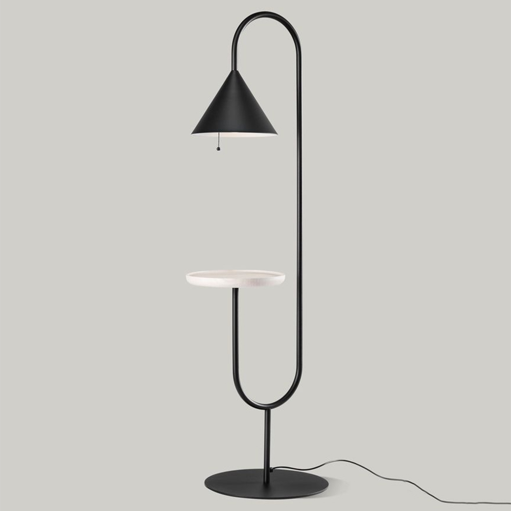 Creative floor lamp retro simple bedroom living room floor lamp
