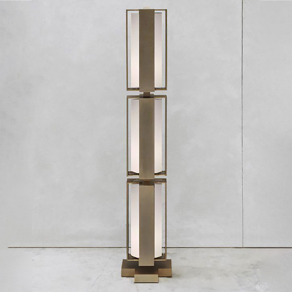 Modern light luxury decorative floor lamp fashion art villa living room lamp