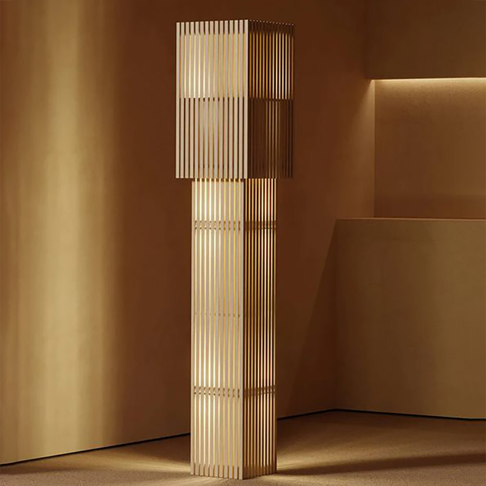 Modern light luxury decorative floor lamp fashion art villa living room lamp