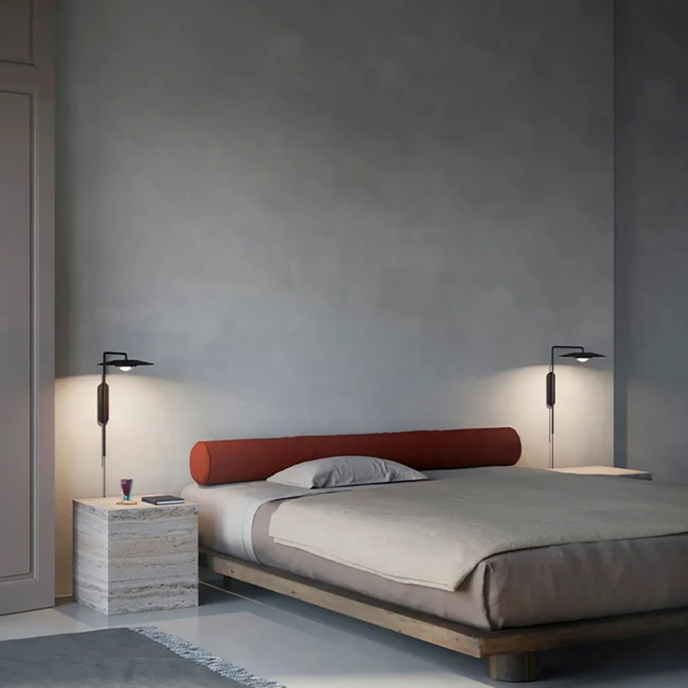 Creative single head wall lamp hotel villa wall lamp