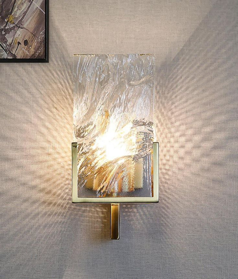 Nordic light luxury wall lamp living room background wall exquisite wall lamp