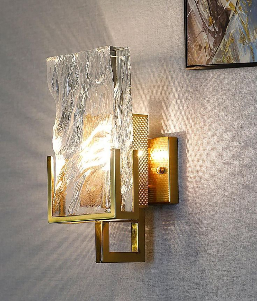 Nordic light luxury wall lamp living room background wall exquisite wall lamp