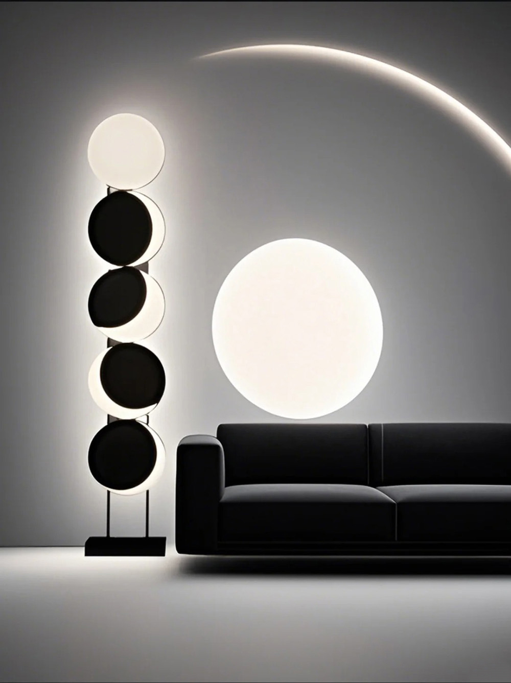 contemporary floor lamp