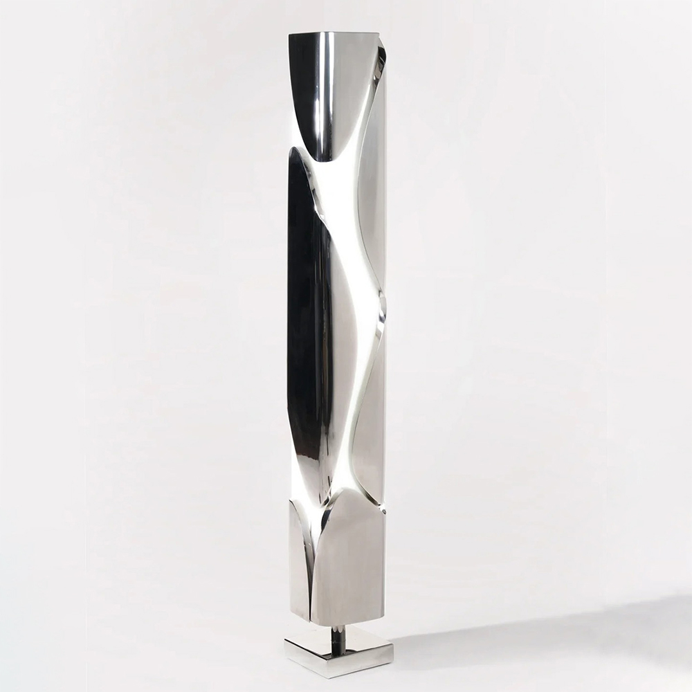 Metal light luxury simple floor lamp home custom unique stand lamp