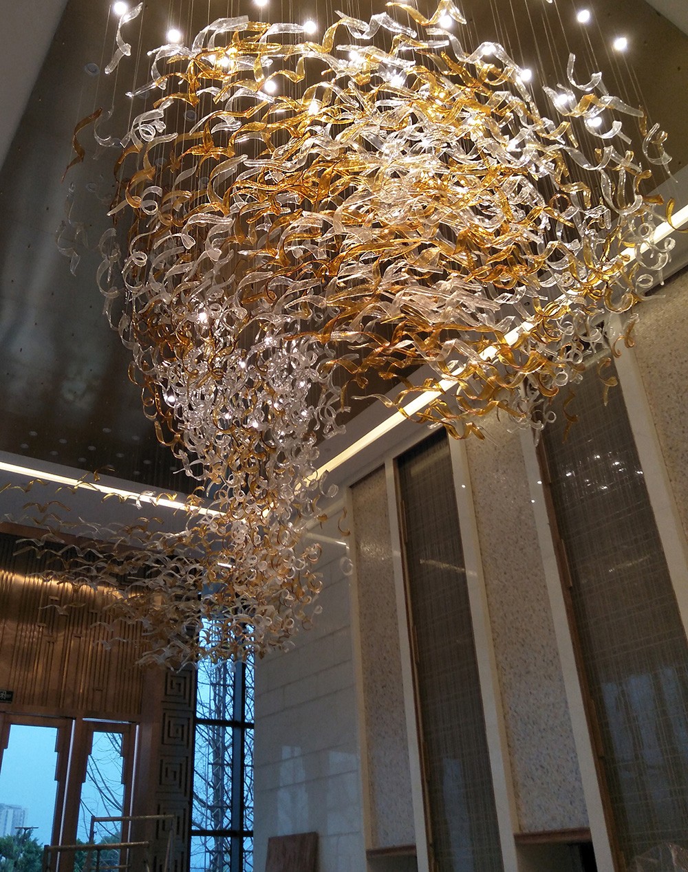 chandelier hotel