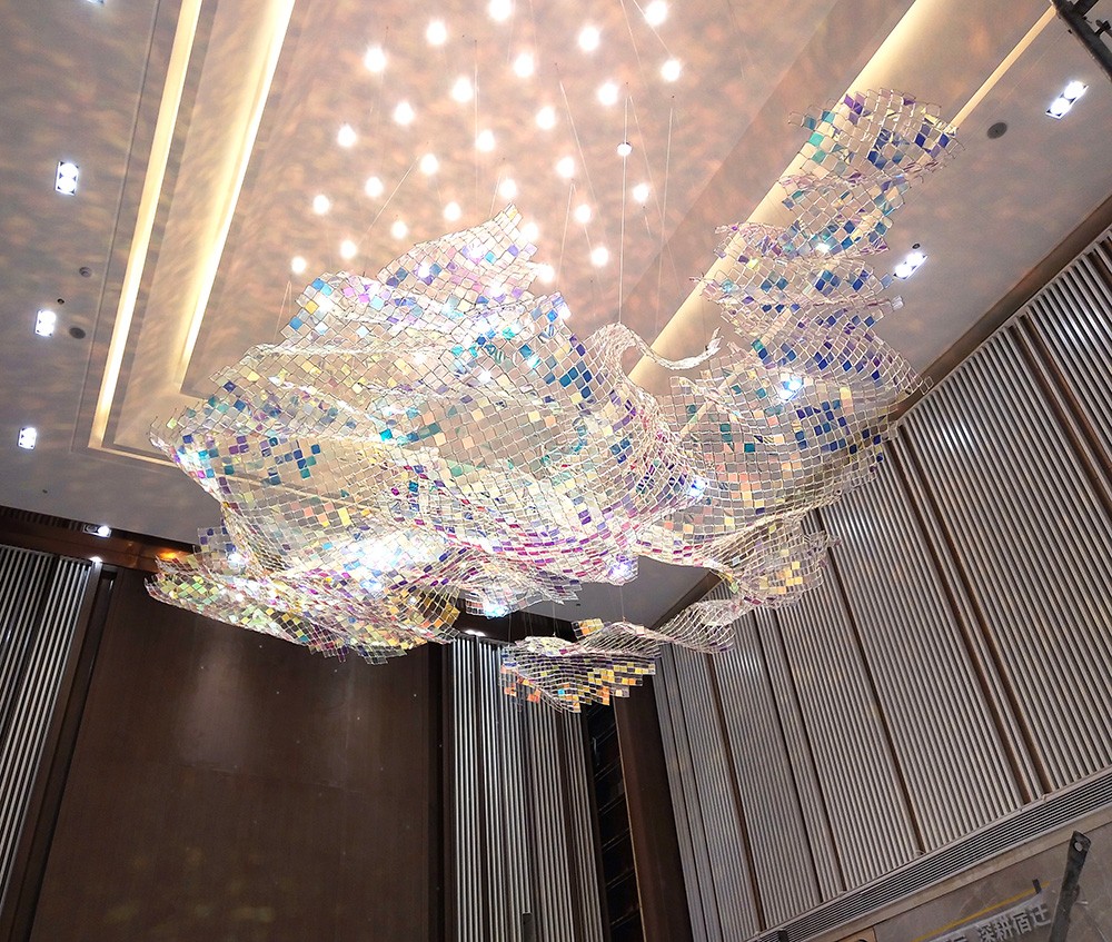 hotel chandelier luxury