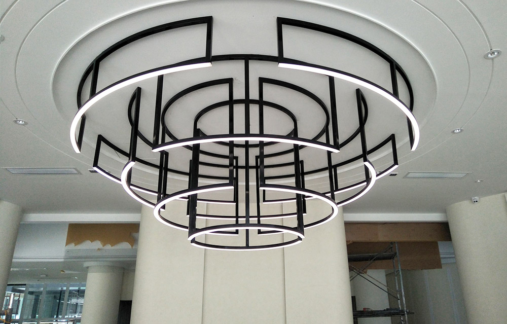 led chandelier modern