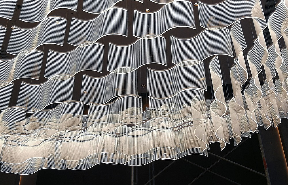 hotel chandelier