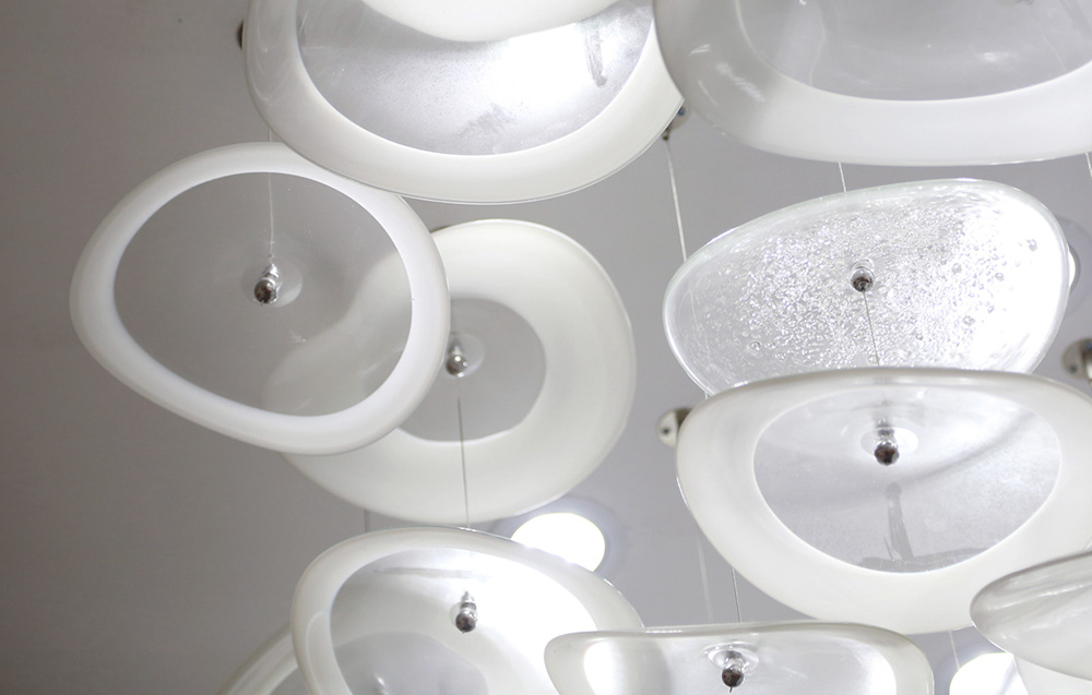luxury chandelier hotel