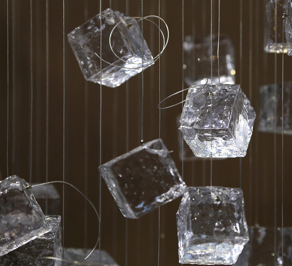 luminous installation art