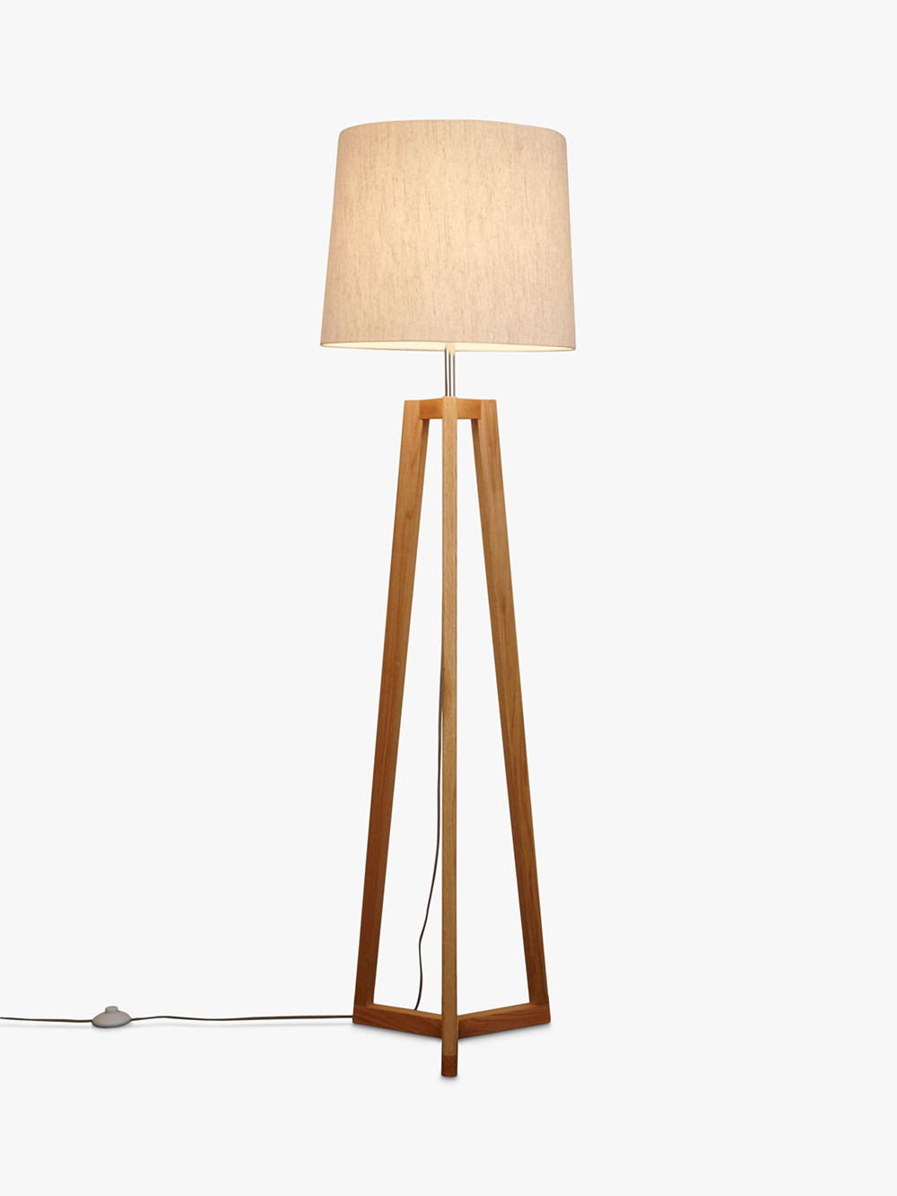 floor lamp with lampshade