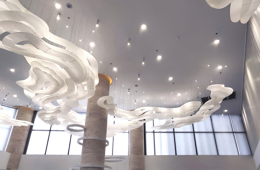 flower chandelier