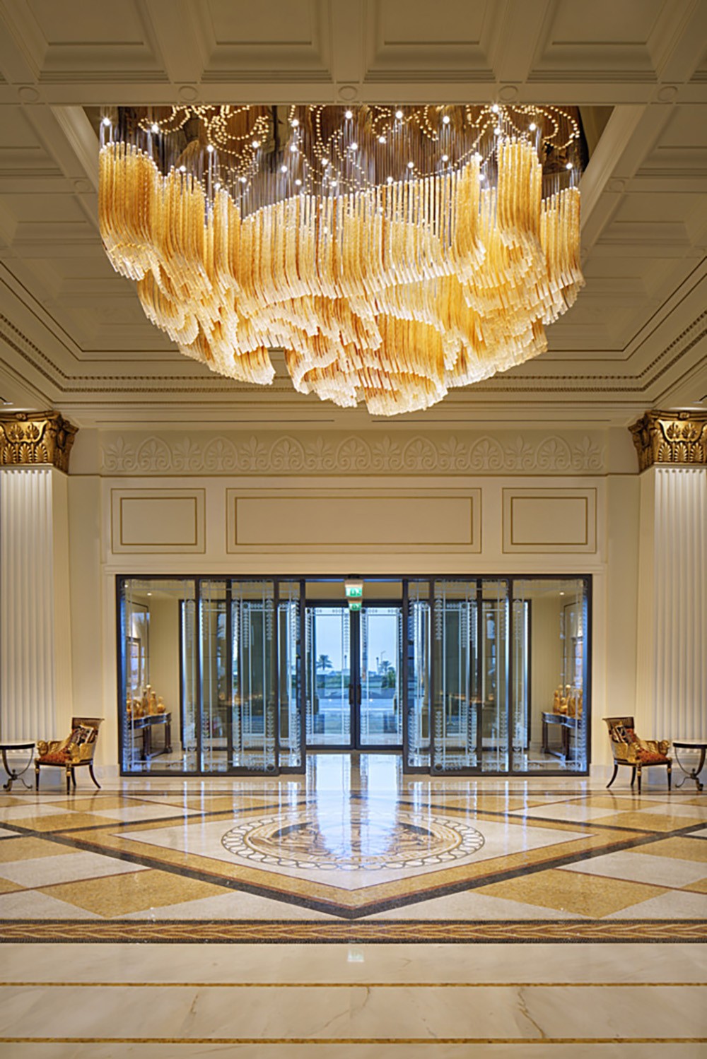 Nice Gold Chandelier