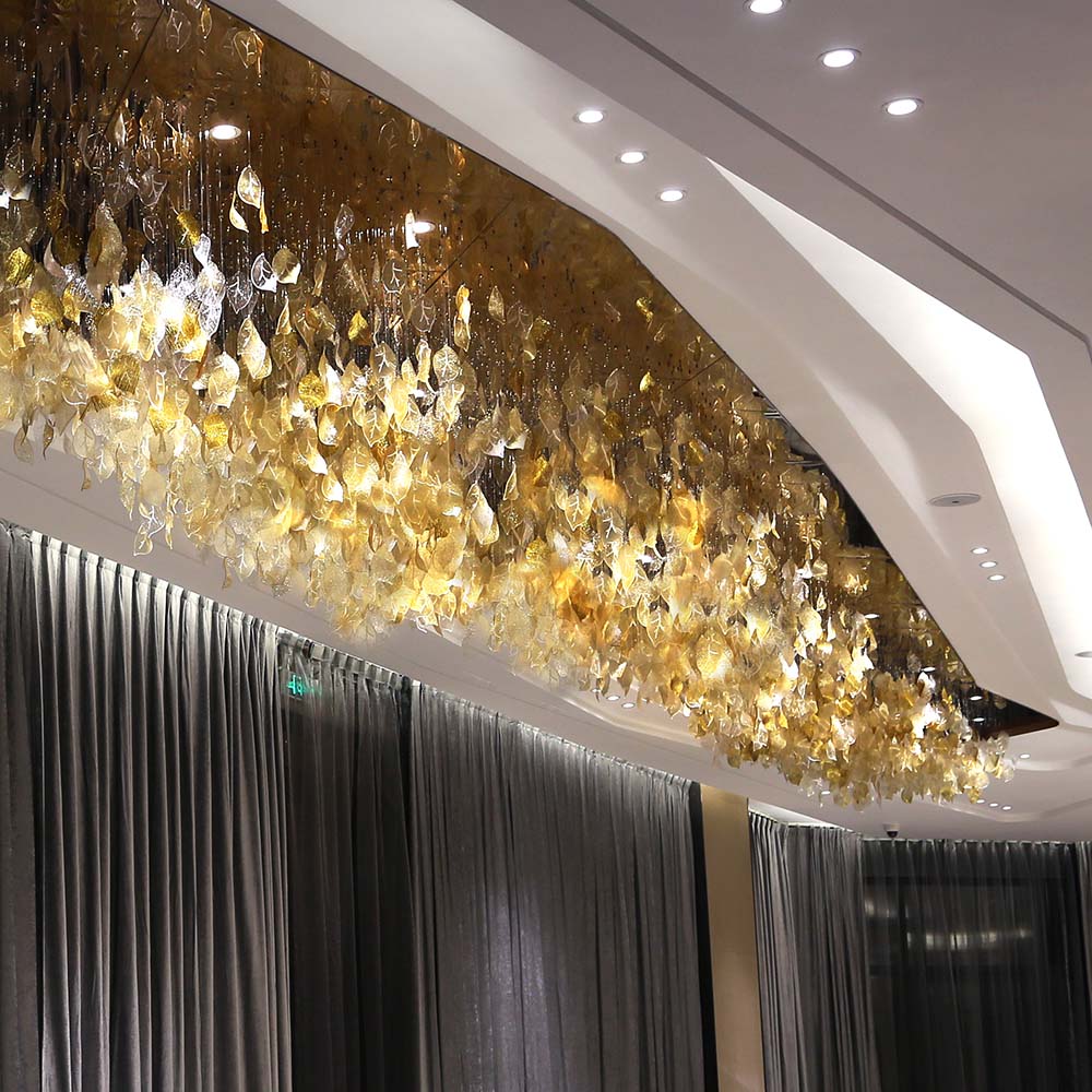 Modern Chandelier Pendant Lights Luxury Chandelier Lighting Large Glass for Hotel