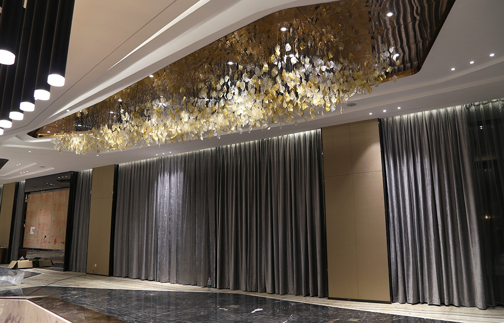 glass chandeliers
