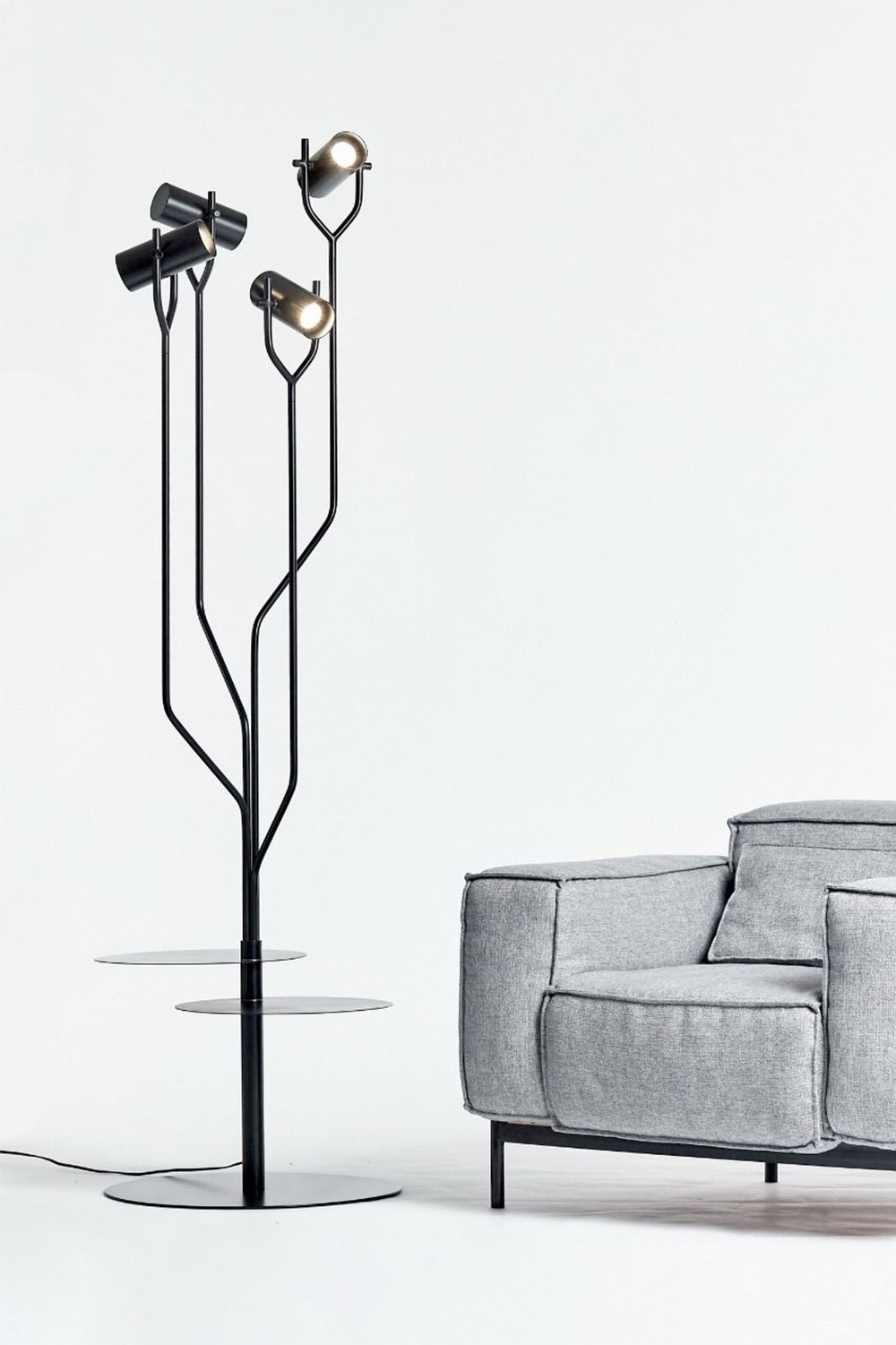 living room floor standing lamps
