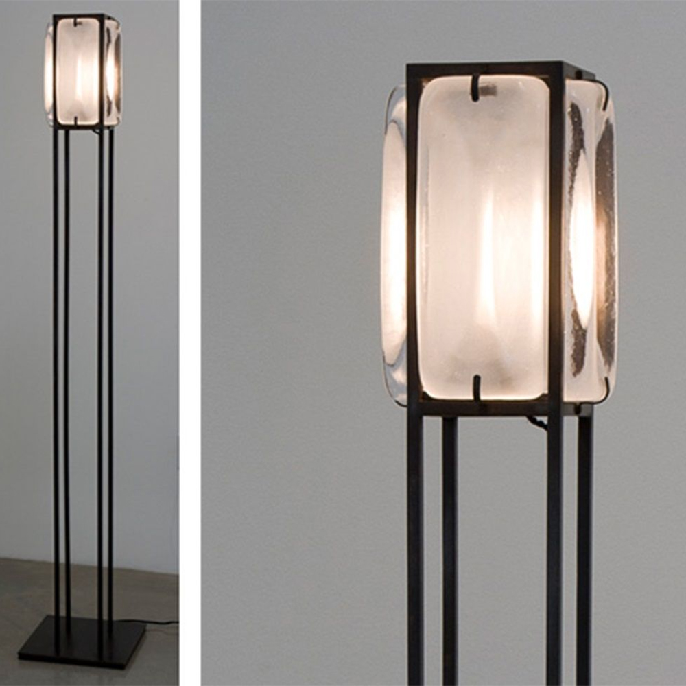 Simple iron home floor lamp living room bedroom decorative lamp