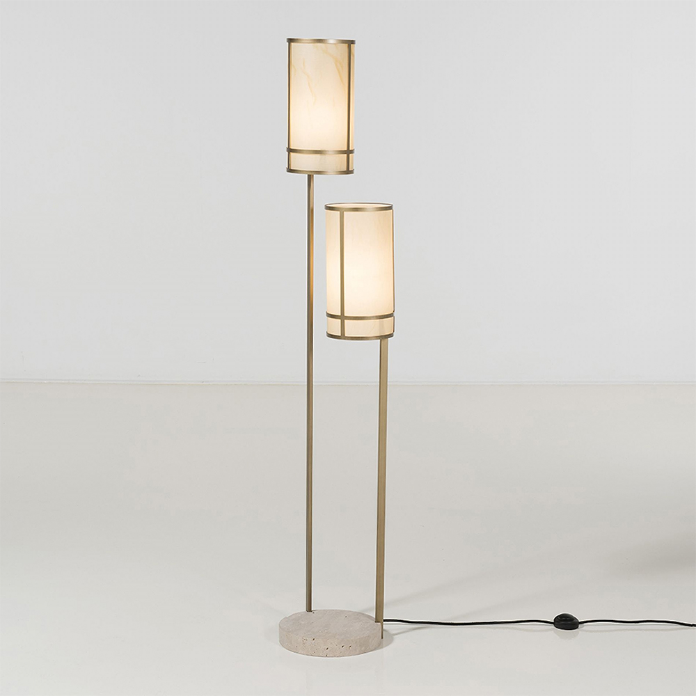 Simple iron home floor lamp living room bedroom decorative lamp