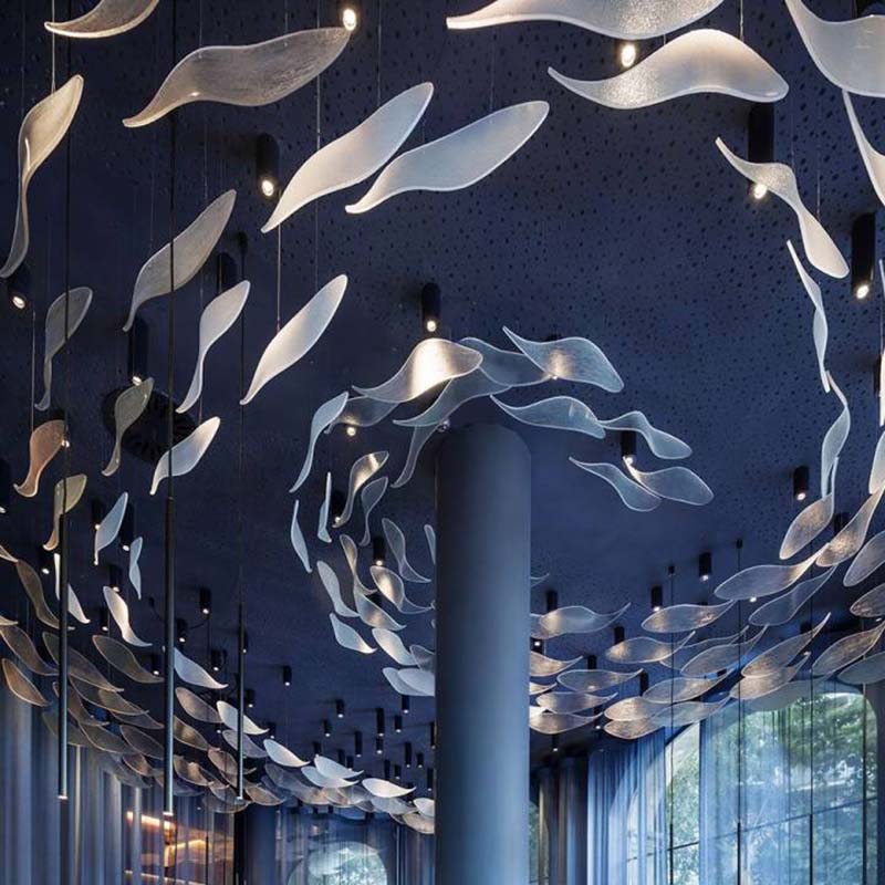 Chandeliers Ceiling Lights Luxury Pendant Hanging Lamps for Wedding Hotel Lobby