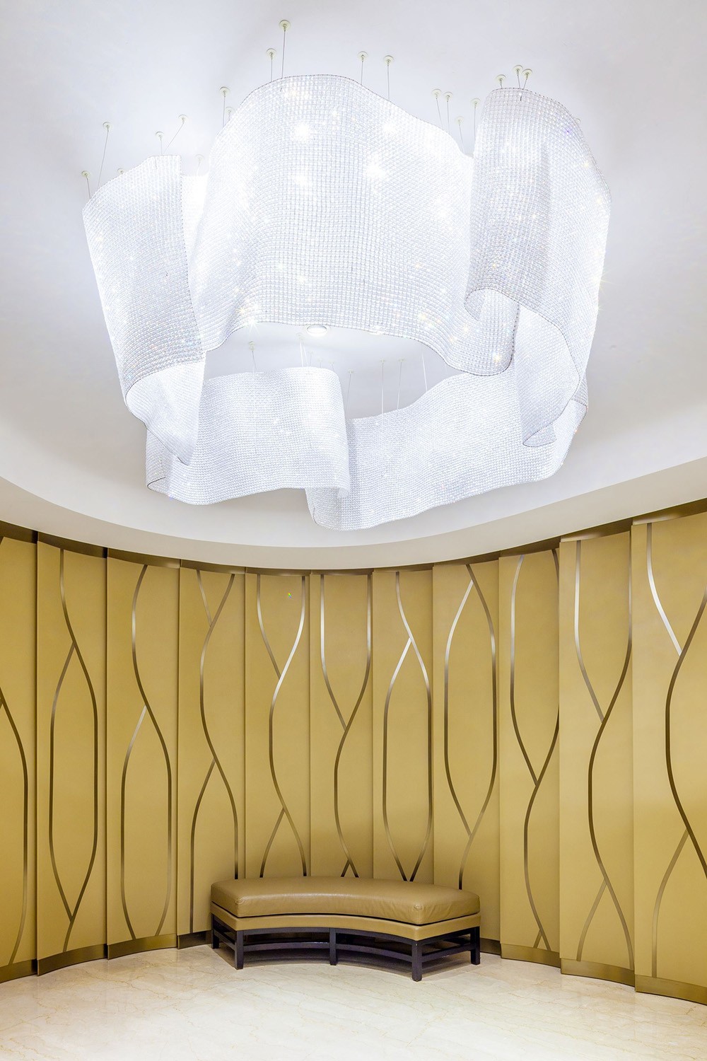 living room chandelier