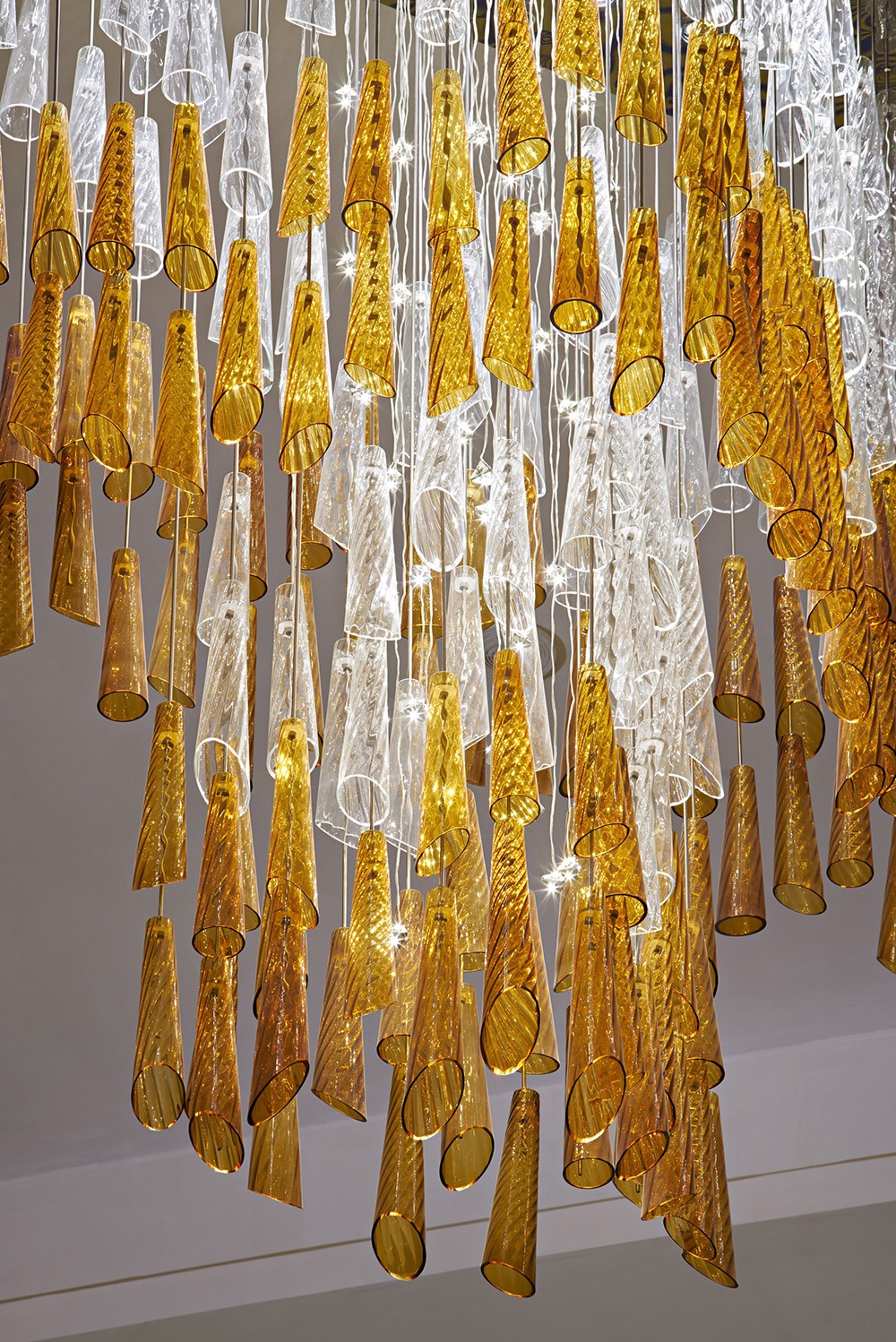 lobby chandelier