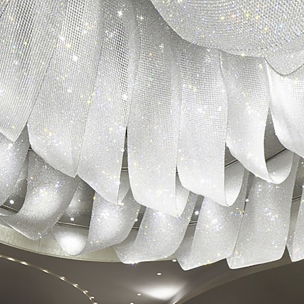 Ceiling Glass Chandelier LED Customized Service Modern Murano Glass Chandelier