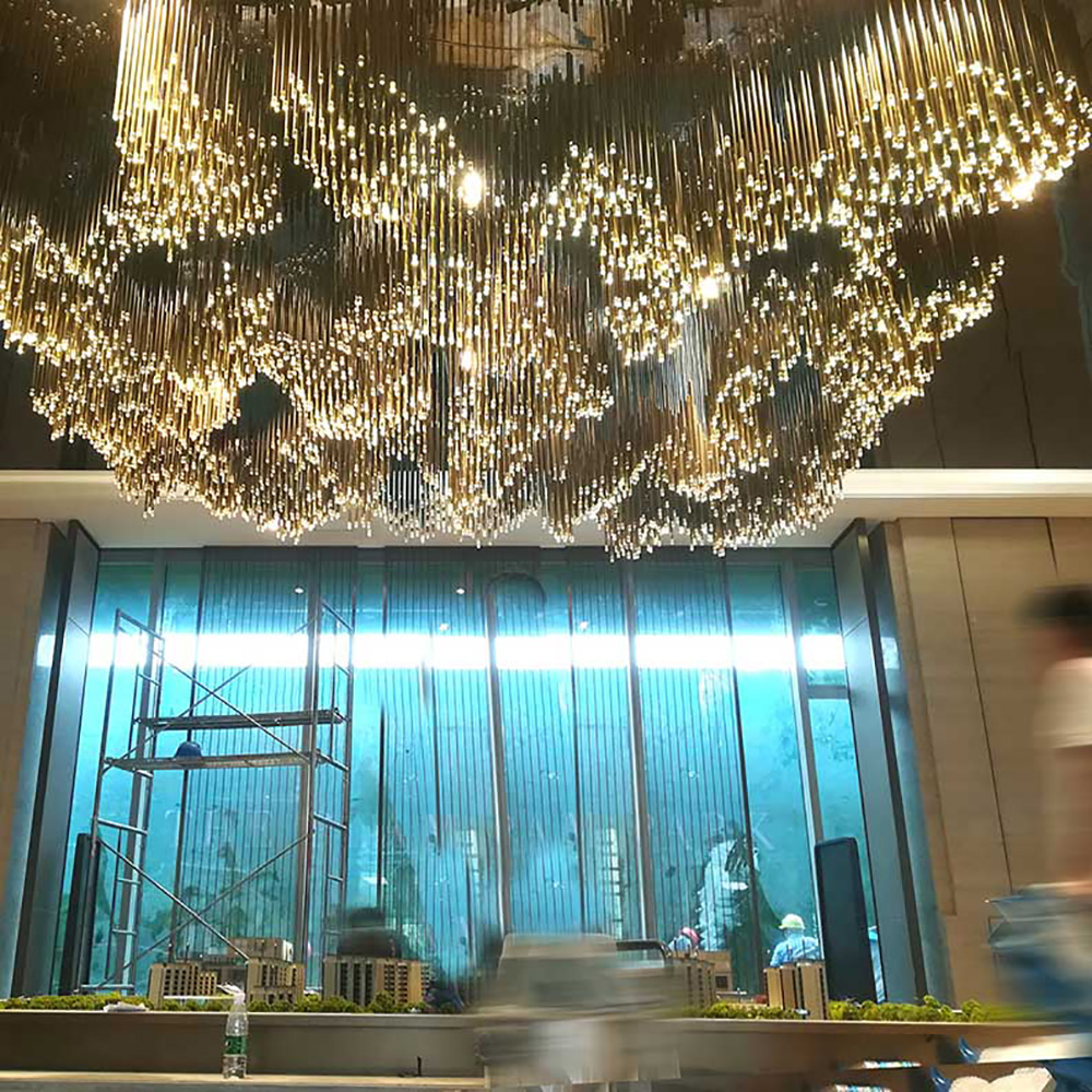 Modern Simple Style Chandelier Hanging Pendant Lamp for Home Decoration-