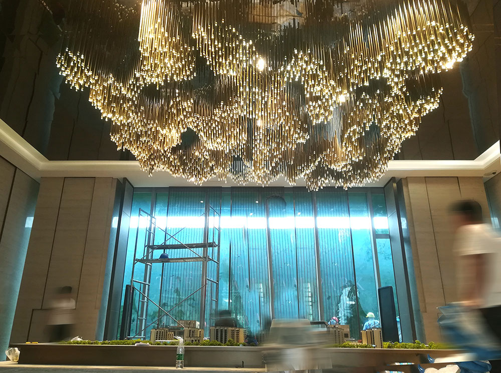 hanging chandelier for kitchen
