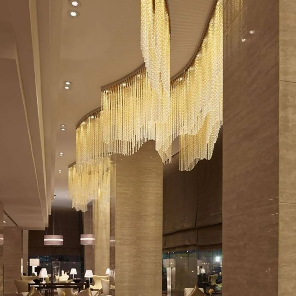 High Quality Crystal Large Classic Chandeliers Ceiling Lights and Hanging Lamps-