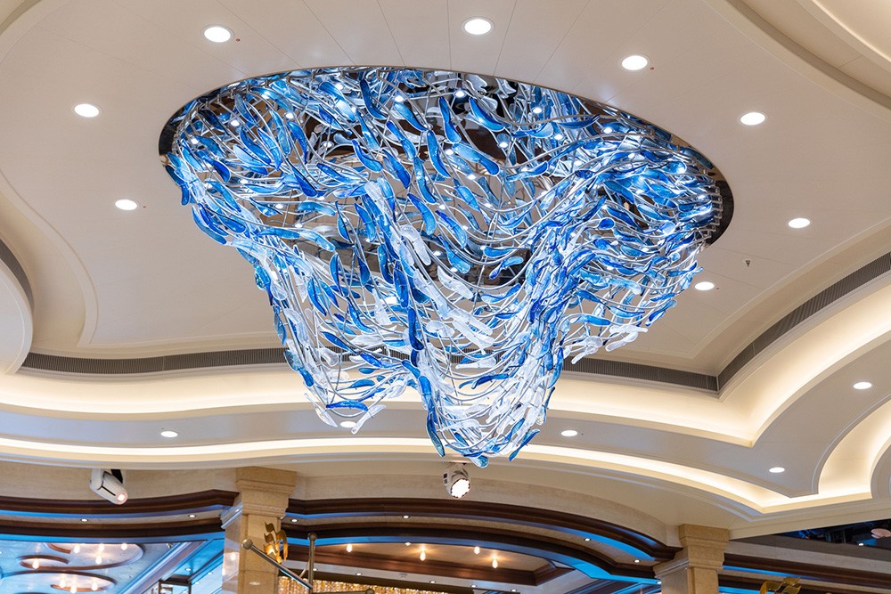 hotel chandelier