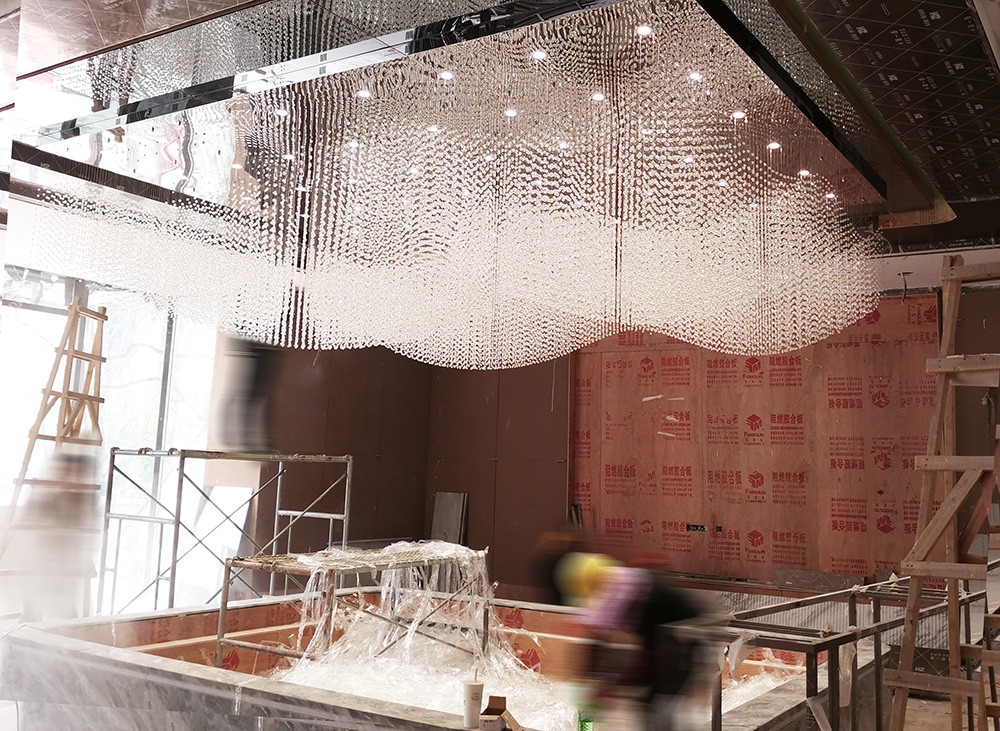 hotel chandelier