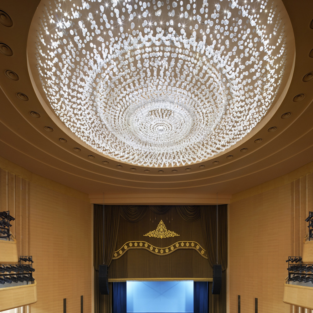 Creative Long Hanging Modern Circle Chandelier Lights Living Home