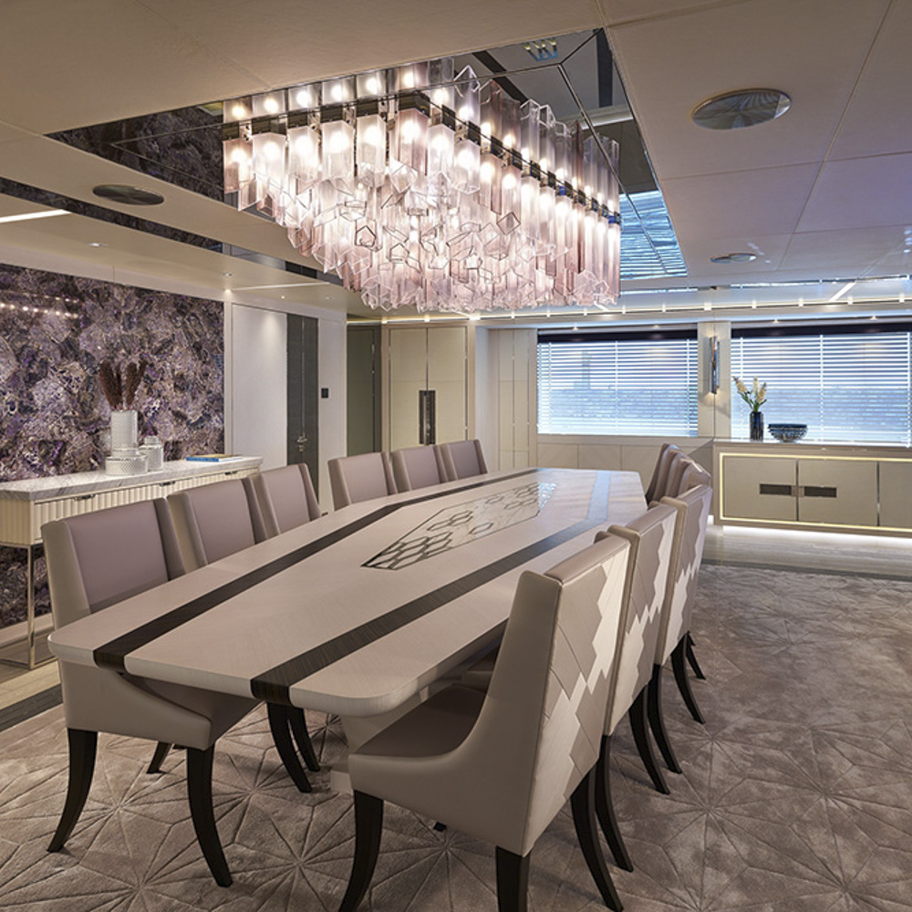 Led Chandelier Modern Luxury Dinning Room Ceiling Lamp Pendant Lights for Hotel