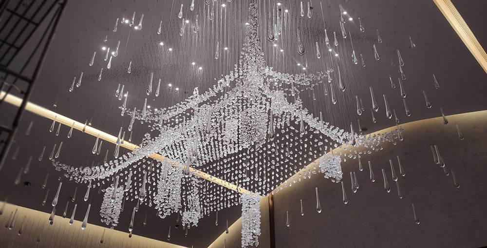 contemporary chandelier