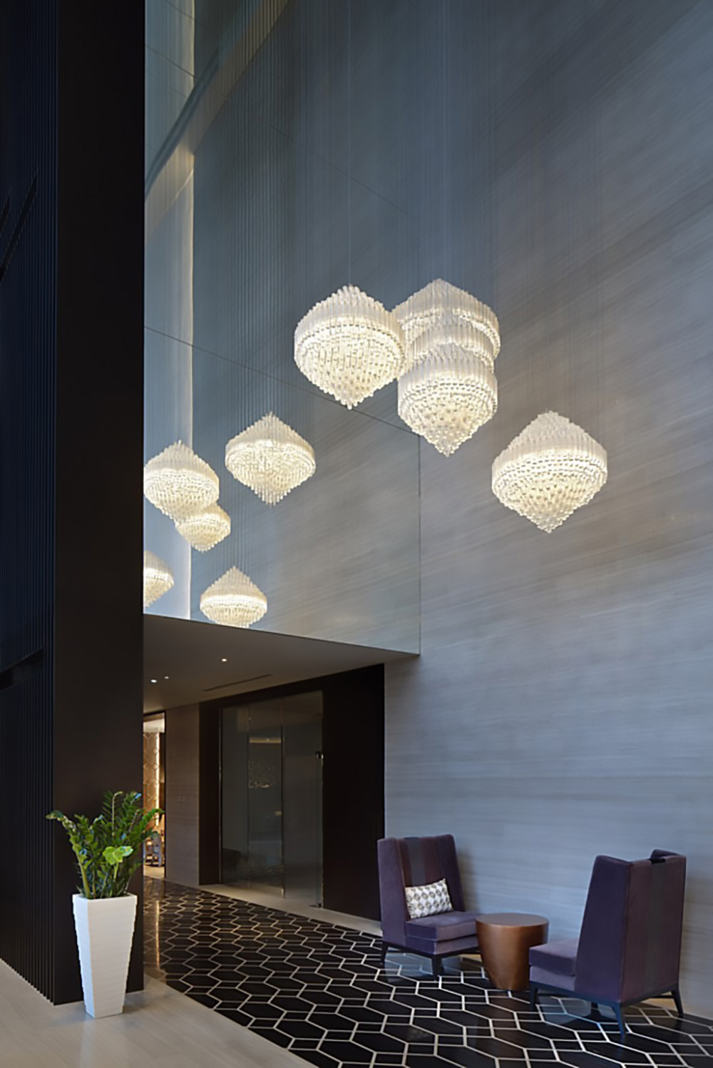 giant chandelier