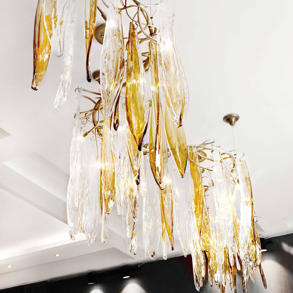 High Quality Modern Luxury Chandeliers Glass Pendant Lighting Dining Hanging Lamp for Bedroom Living Room