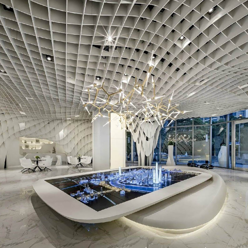 Modern Creative DIY Living Room LED Chandelier Hanging Pendant Light for Restaurant