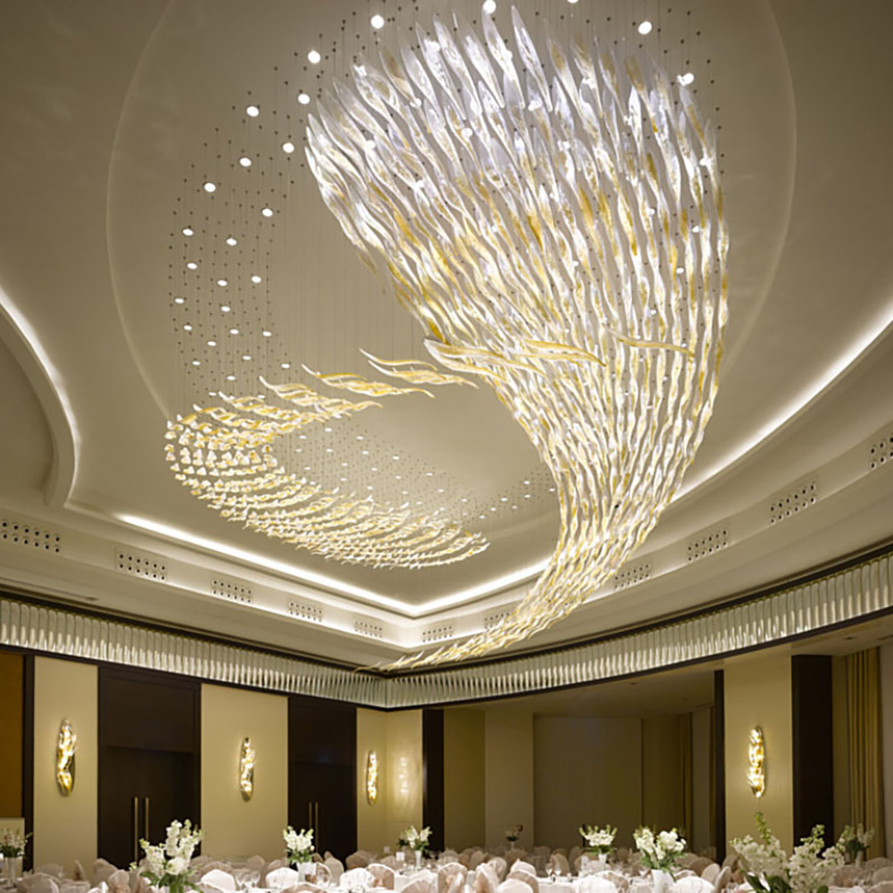 Modern Luxury Chandelier Pendant Lights Ceiling Light for Hotel Lobby