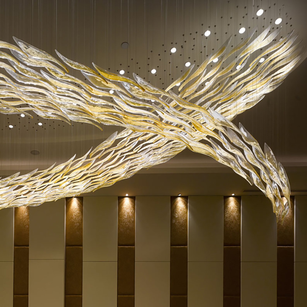 Modern Luxury Chandelier Pendant Lights Ceiling Light for Hotel Lobby