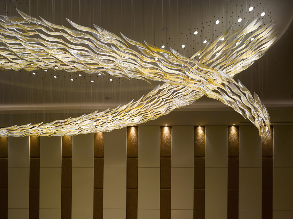 hotel chandelier