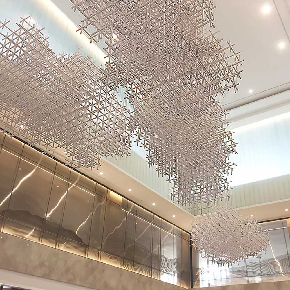 Modern Chandelier Luminaires Design Loft Ceiling Lights for Lobby Hotel