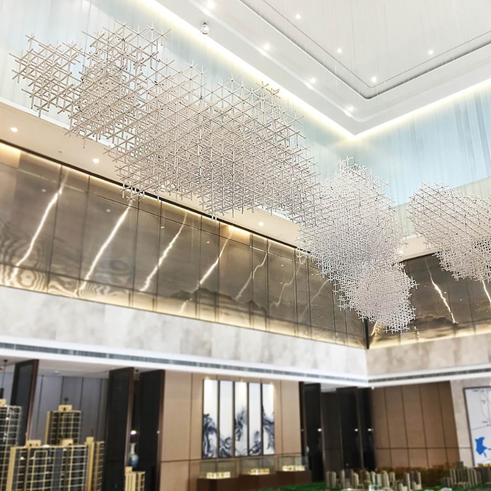 Modern Chandelier Luminaires Design Loft Ceiling Lights for Lobby Hotel