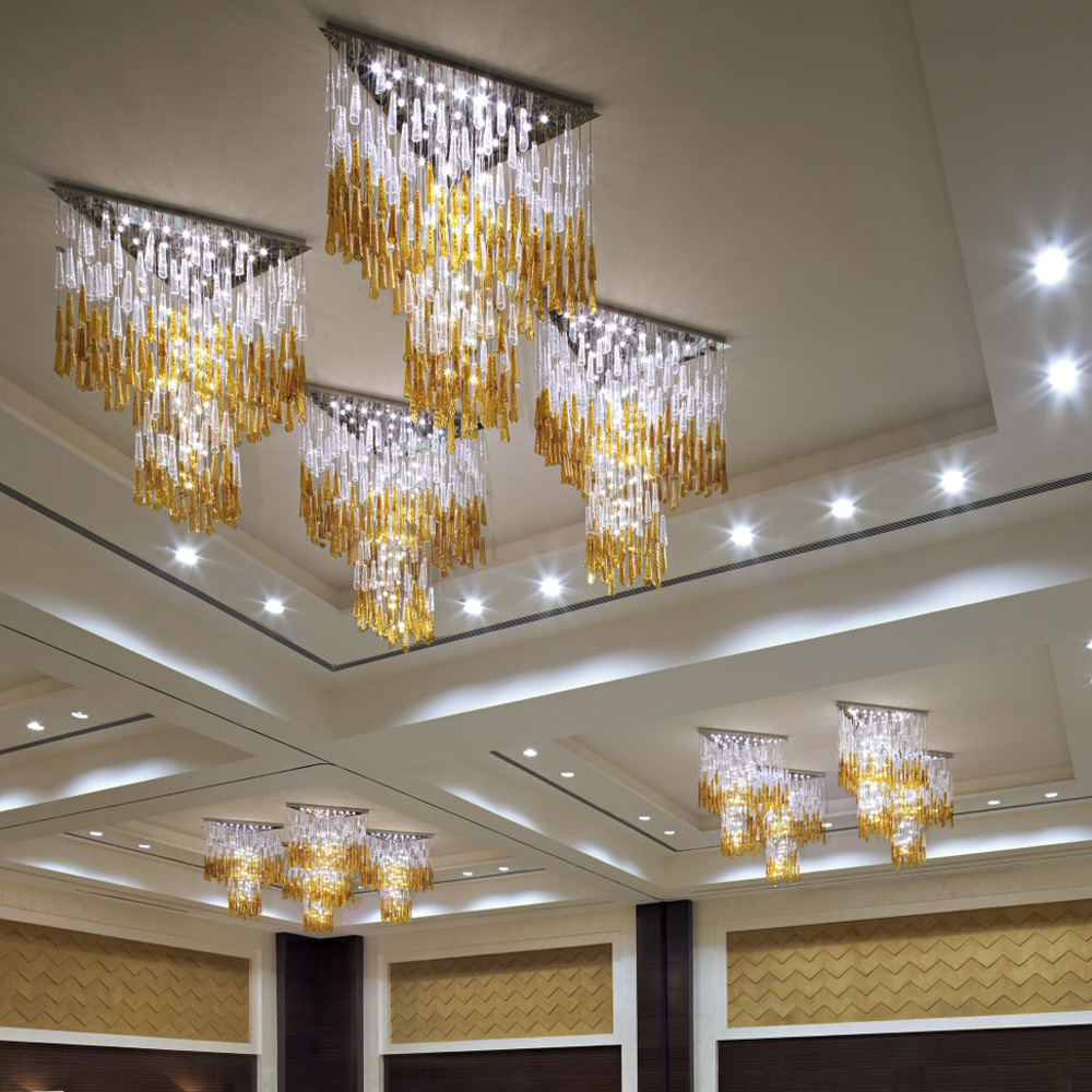 Chandeliers Glass Pendant Lights Modern Decorative Nordic Style for Lobby Restautant-