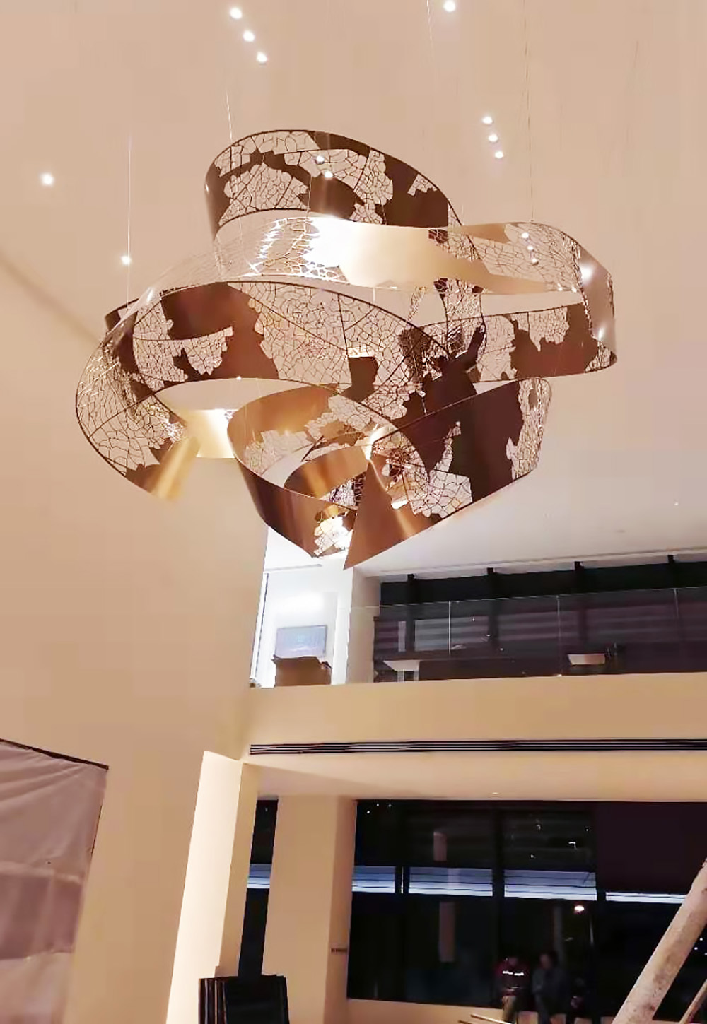 golden chandelier